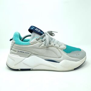 Puma RS-X Softcase  Mens Gray Mesh Lace Up Lifestyle Sneakers Shoes 369819 04